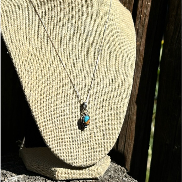 Spiny Oyster, Turquoise Poison Necklace - Picture 12 of 16
